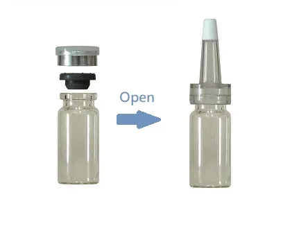 3ml - 30ml brown color bottle ampoule bottle