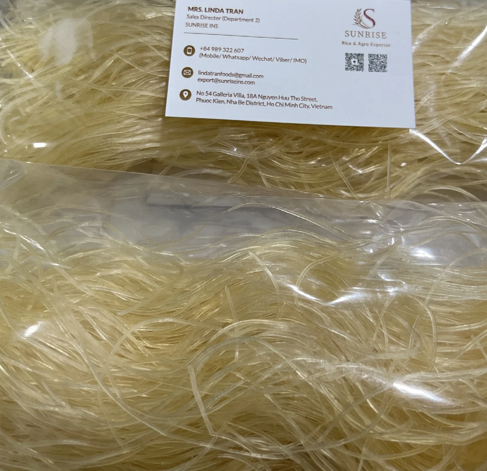 Dried Crystal Glass Noodles Vermicelli Mien Dong Dry Fine Thin AA Grade   rice vermicelli Vietnamese Hotpot Food Dried Noodles