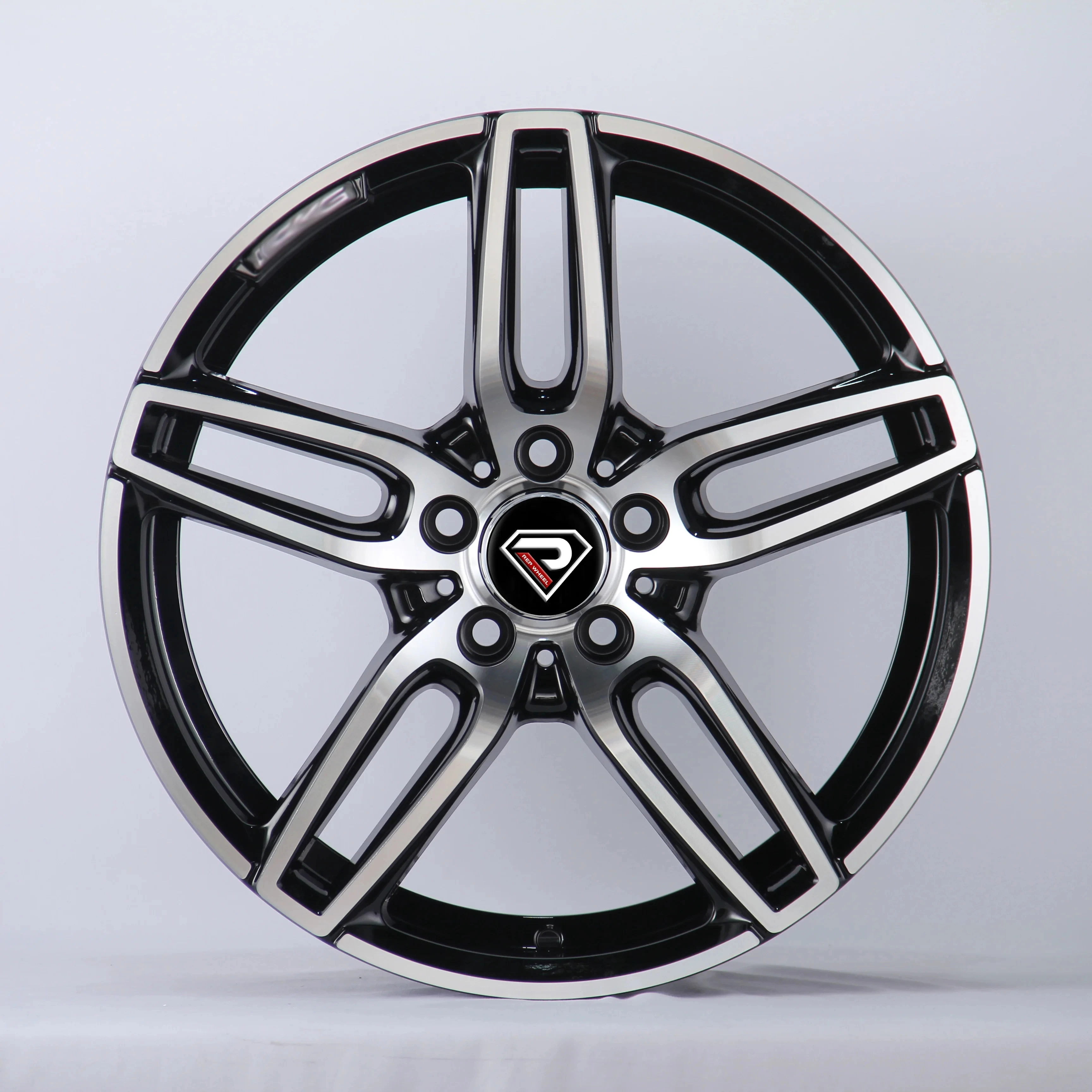 8109 For Mercedes Wheel BMF Alloy Aluminum Rim 17 18 19 Inch 5 Spoke Rims Cast Car Wheel Rims
