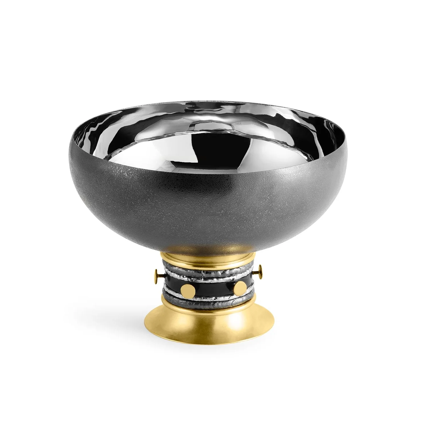 Metal Customized Dish Salad Salver Shiny Polished Classic Large Size Food Server Bowl Hand Crafted Salad & Snacks Serving