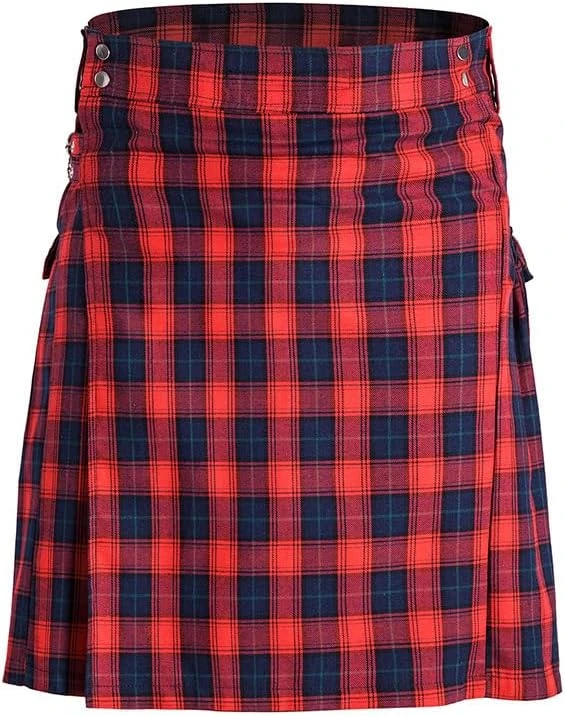 Wholesale Top High Quality Mens womens Kilt Scottish oem Highland Casual Kilt for Men and women Tartans skirts made in Pakistan