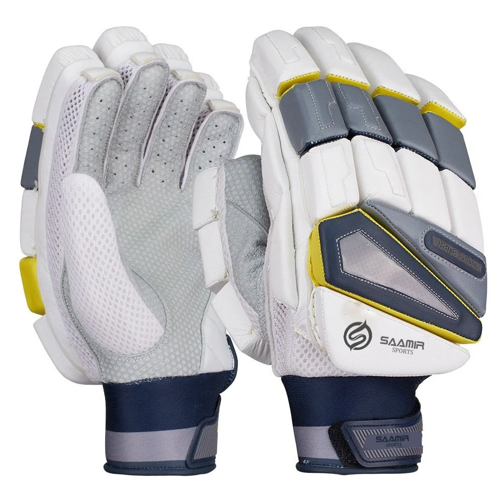 Plain Cricket batting gloves Comfortable  cricket gloves / Customize logo size and color
