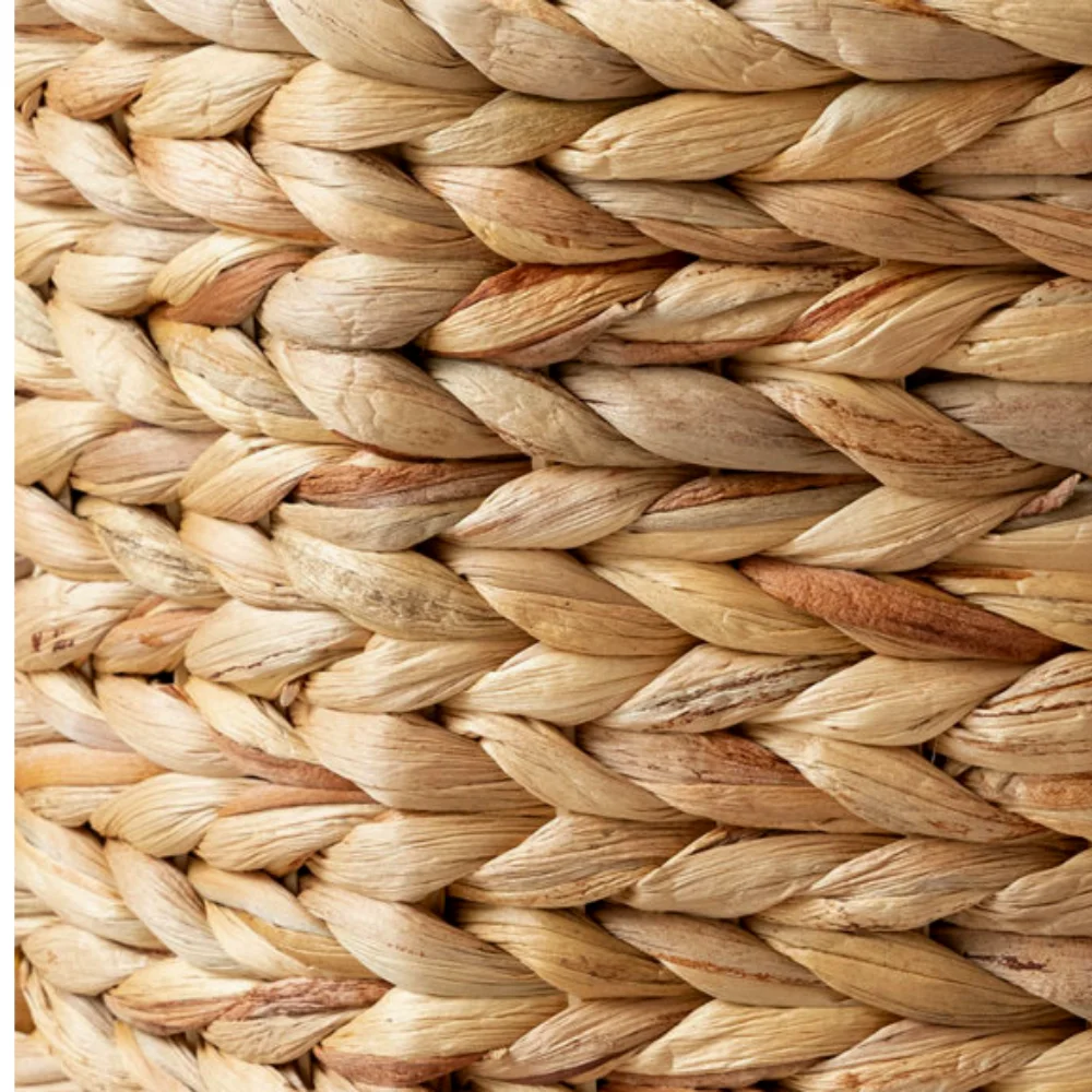 Amazon Best Selling Round Hyacinth Storage Basket With Lid OEM Customized Ready To Ship Low MOQ From Viet Nam