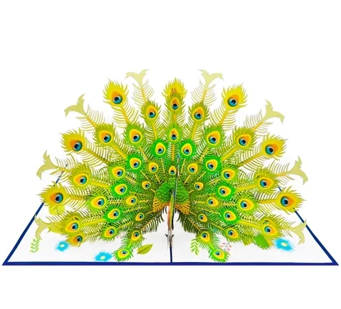 Made In Vietnam Best Seller Professional Manufacturer 3D Pop Up Greeting Gift Cards and 3D Multi Paper Cards