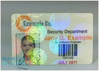 Печать на заказ Термотрансферная прозрачная голографическая ламинированная пленка многослойная бумага Голографическая карта