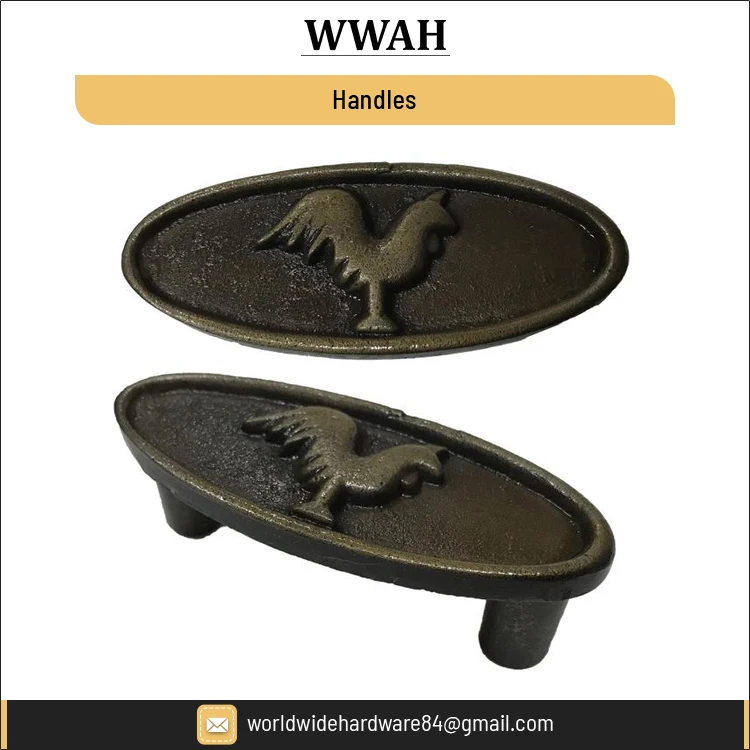 Высококачественная сверхпрочная мебель фурнитура ручки чугунный шкаф ящик дверные для комода по низкой цене
