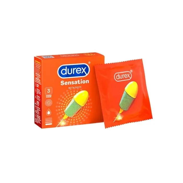 Wholesale Export DUREX - 3s Pack SENSATION Bulk Condom Rubber