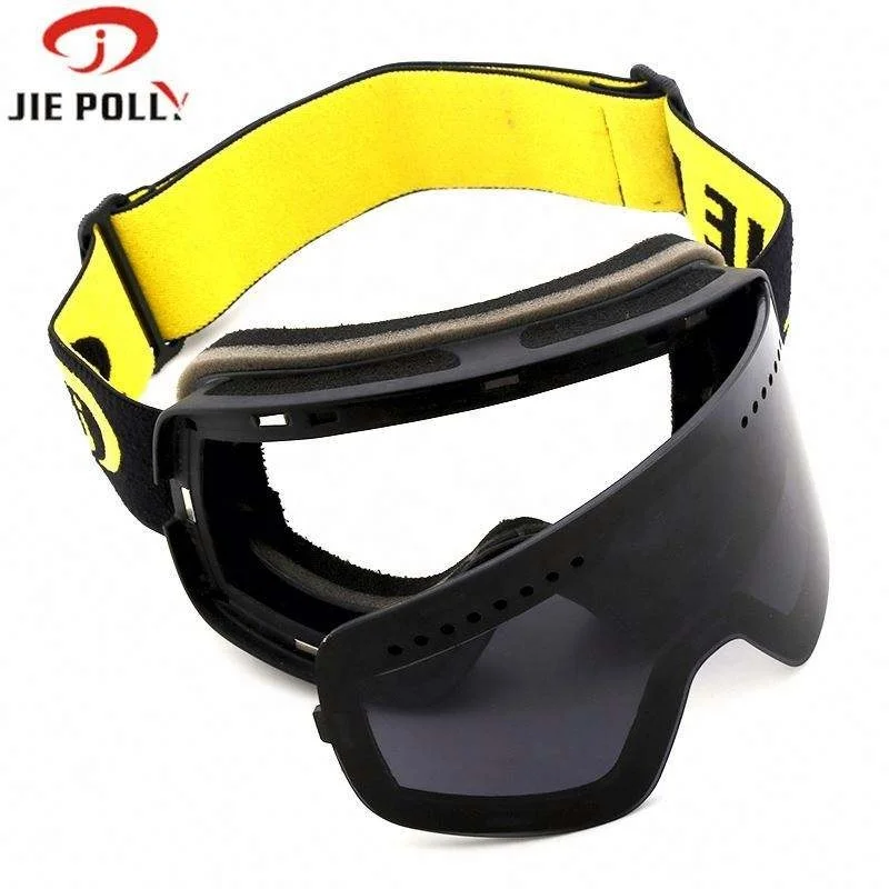 Custom Interchangeable lens cylinder UV400 anti-fog snowmobile glasses sunglasses anti-shock snowboard magnetic ski goggles