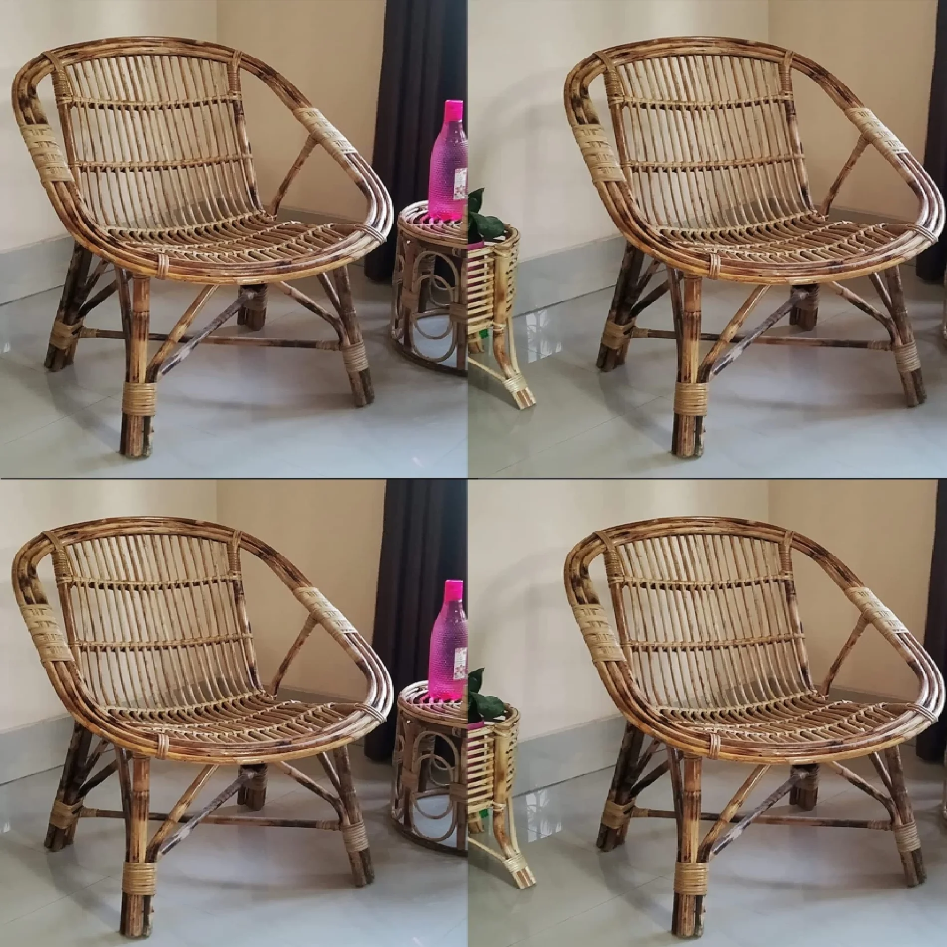 Bamboo Handmade Indian Light Weight Furniture Sofa Set for Outdoor Indoor Use at Garden Patio Lounge of Home Hotel Banquet Cheap