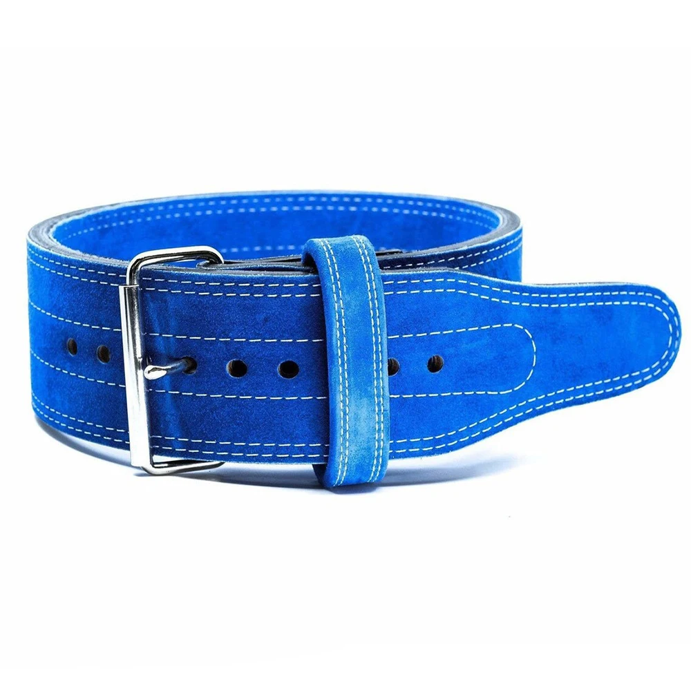 6mm Thickness Powerlifting Belt Sued Leather Customized Logo Weightlifting Gym Belts For Men Woman 2024