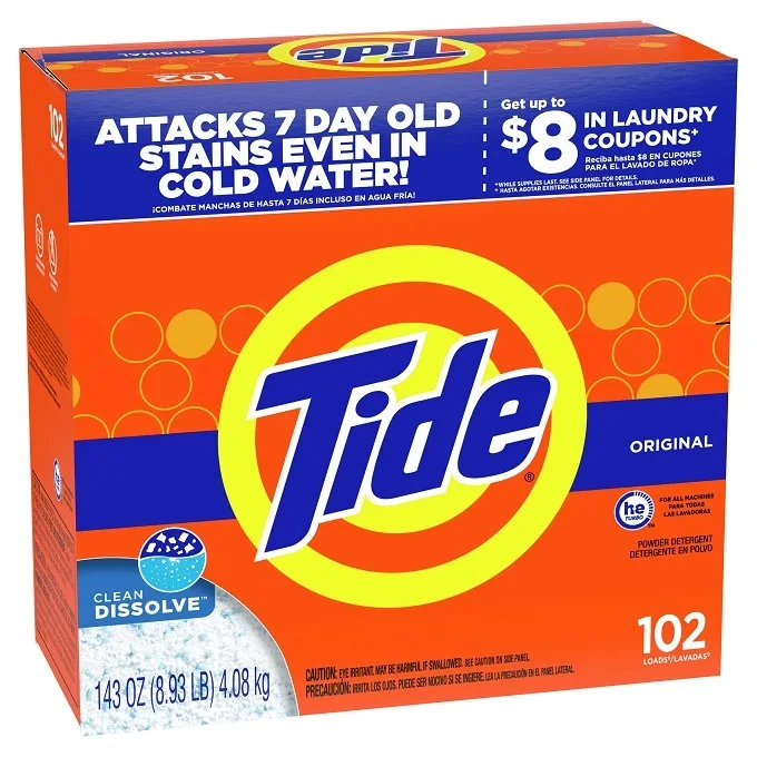 Tide Original Liquid Laundry Detergent Wholesale Price 400g 1700g