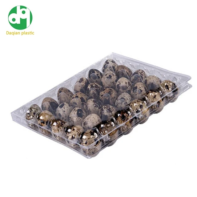 Disposable Quail Egg trays 6/12/24/30 cells clear PET plastic eggs container