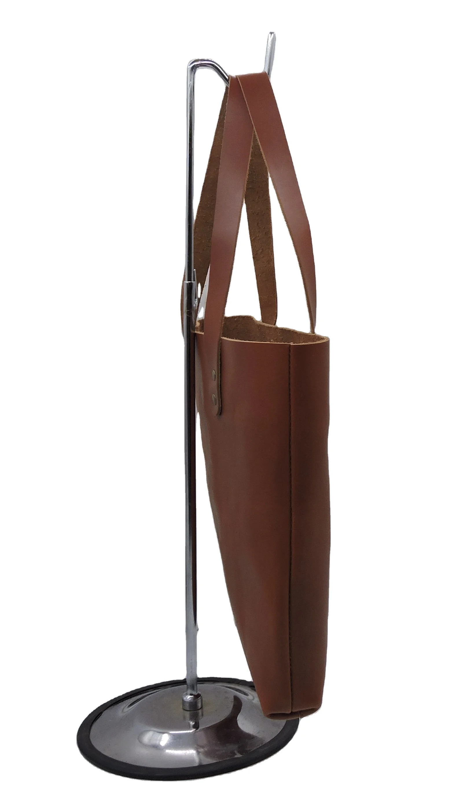 Handmade Large Leather Tote Bag for Women Lady Style Cross-Body Zipper Closure Handbag for Travel College Office Daily Use