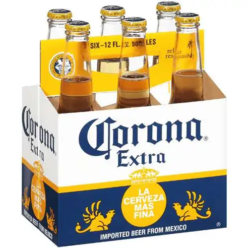 Corona Extra Beer Imported From Mexico - 6 bottles 3,35cl / Corona Extra Mexican Lager Beer 18 pk 355ml Cans Wholesale