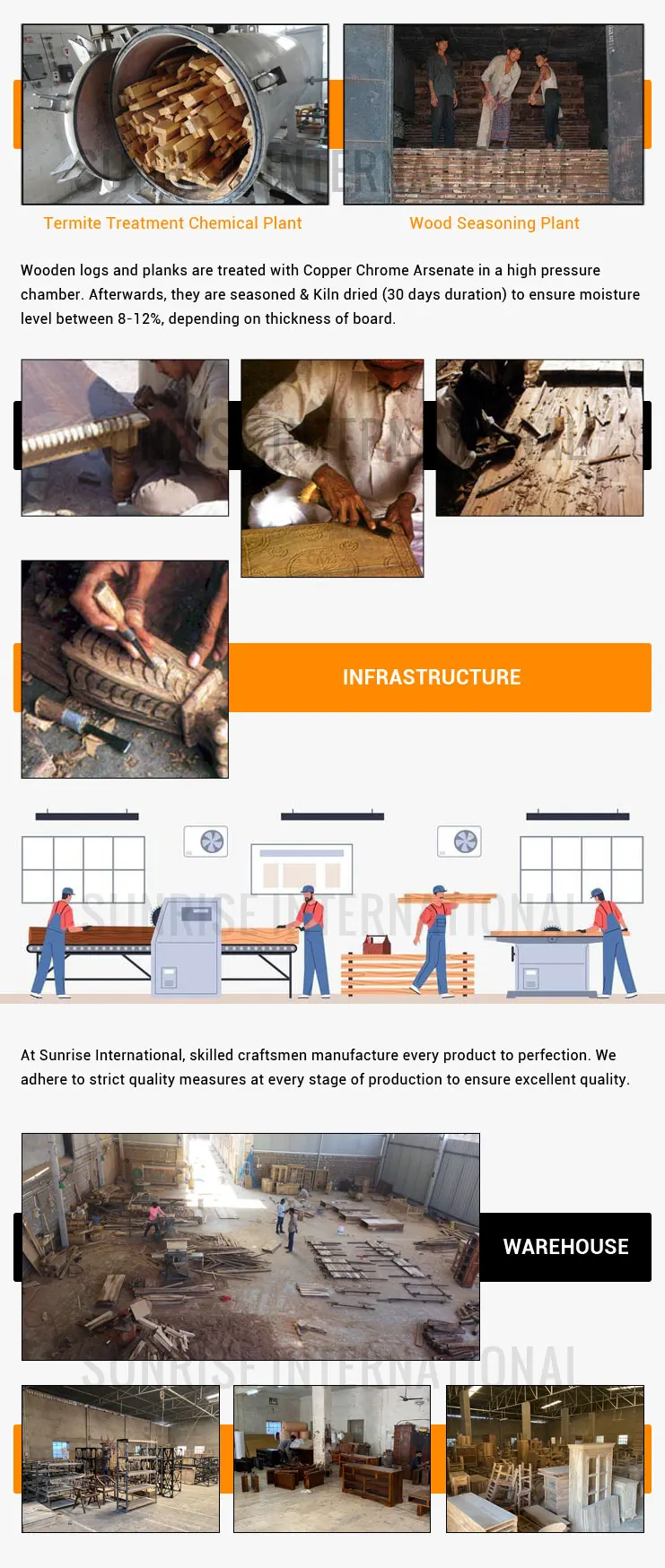 Excellent Quality Handmade European Style Sheesham Wood Queen Size Double Bed with 2 Matching Bedside Cabinet