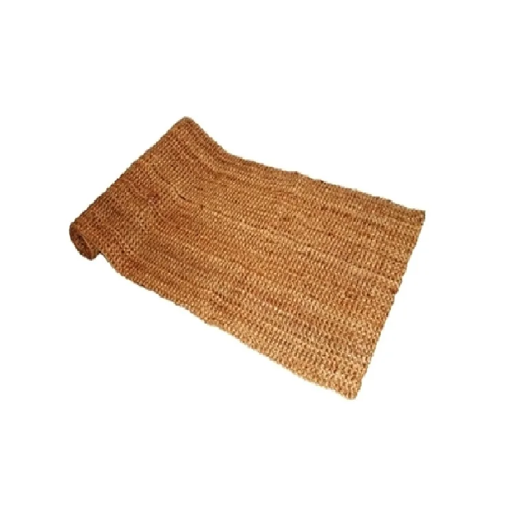 Ручной работы, 100%, натуральный моющийся плед, Плетеный высококачественный ковер из джутового волокна, коврик для пола, коврик для кухни и ванной комнаты