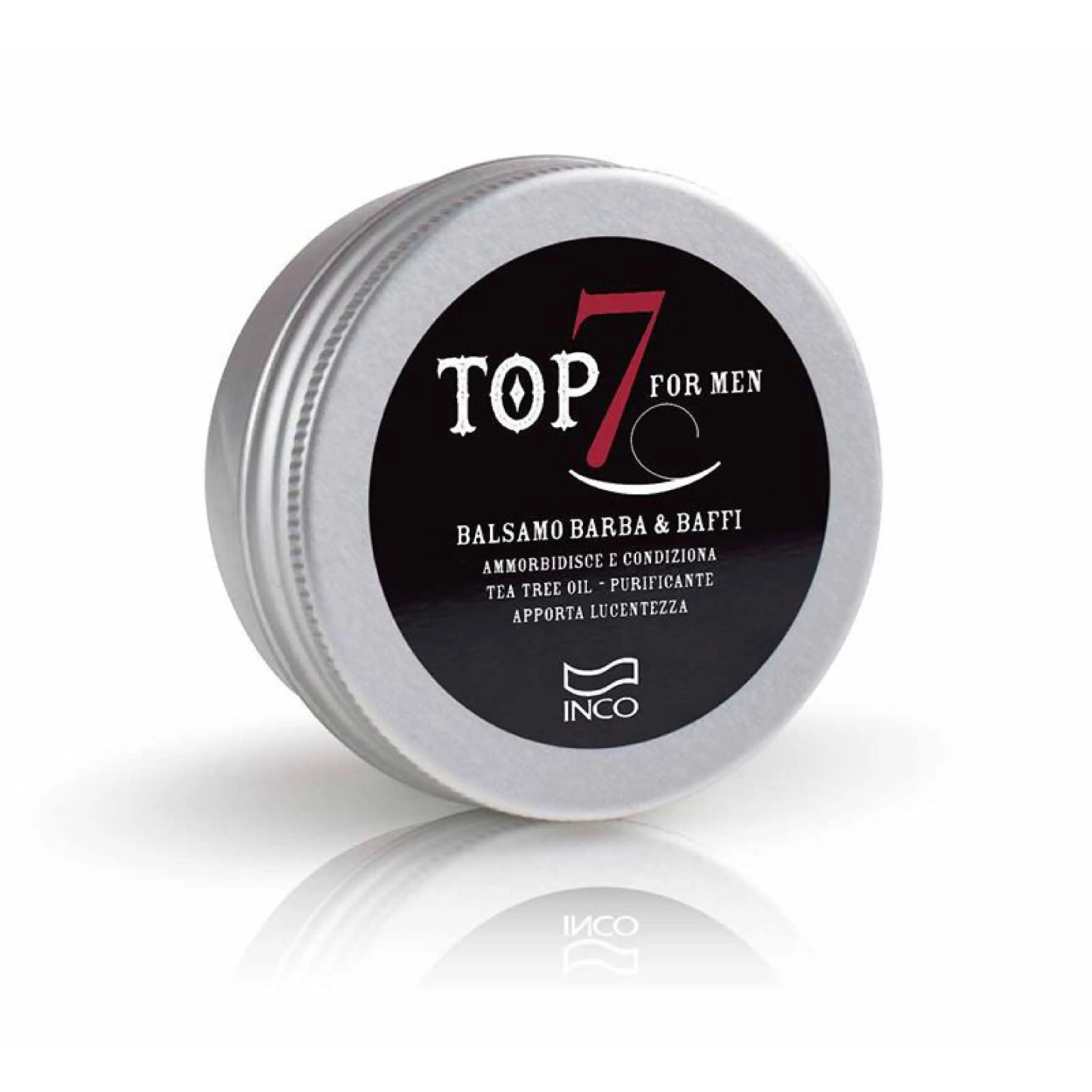 Purifying softening Beard and Moustache balm with shea butter for professional and home beard care