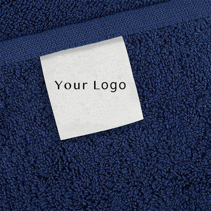 Hot Sale luxury Custom LOGO customized 100%  pure Cotton super soft  high water absorbency gift towel bath towel sets