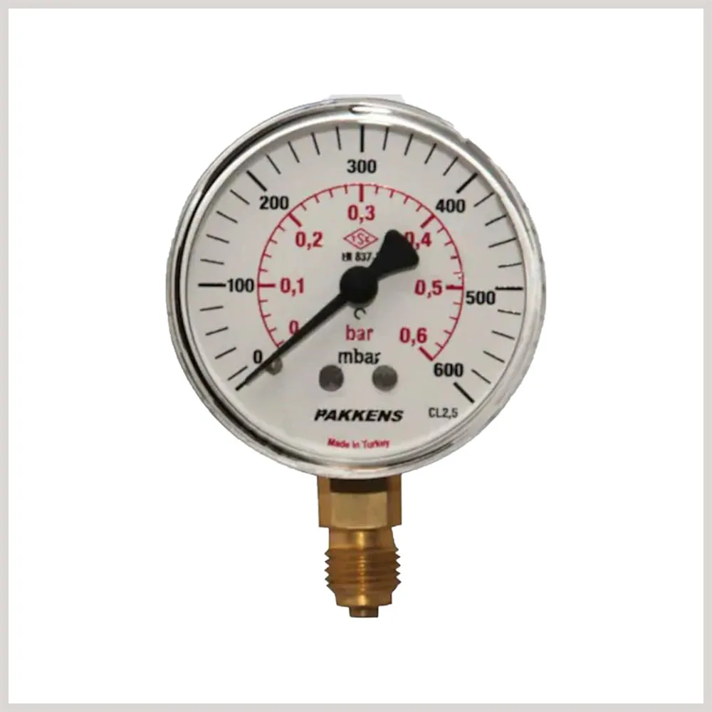 Digital Manometer 0-160 Pakkens Best Price Manufacturer High Quality Pressure Gauge Manometer for Indoor Gas Installations