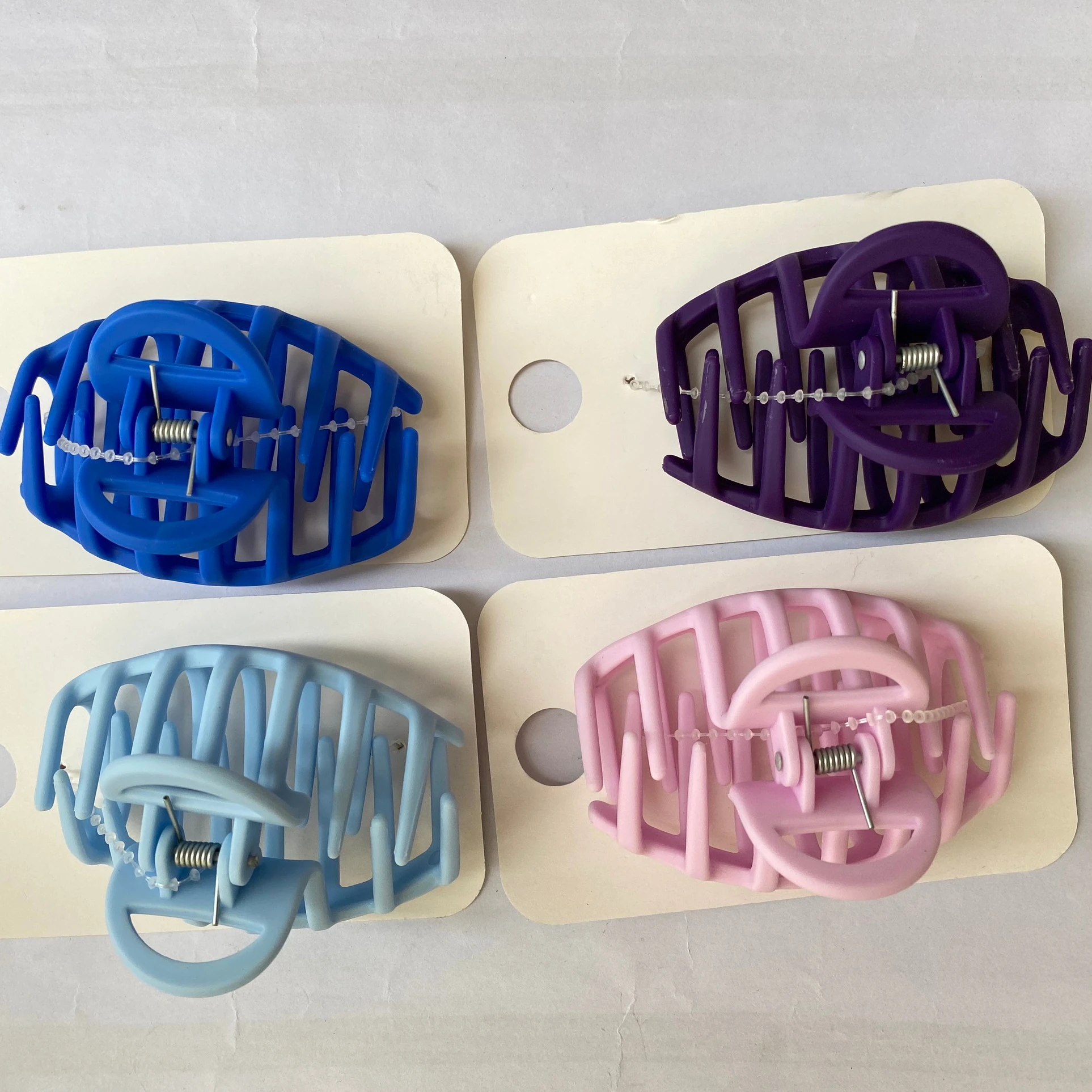 High Quality 8 cm Plastic Claw Clip Bobby Hair Pins Kid Bridal Women Hair Pins Bow Clip Flower Hair Clip