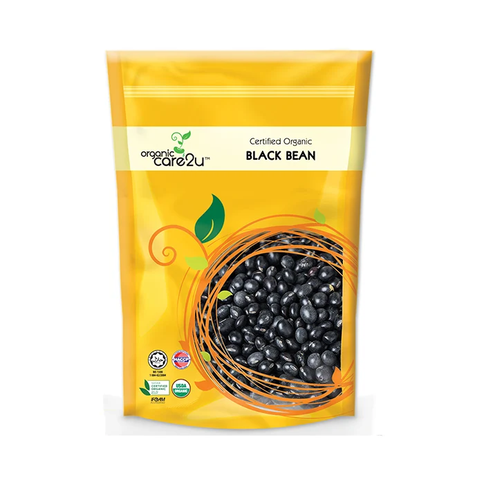 Bulk Sale Antioxidant Organic Black Bean with Green Kernel Multipurpose Assists In Lowering Blood Pressure