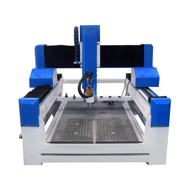 Quartz Marble Granite Full Automatic Tool Changer Stone Cutting Engraving CNC Router