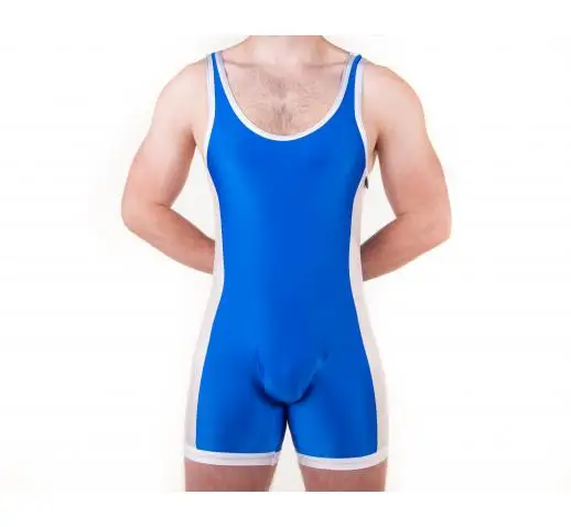 Mens Singlet Wrestling Suit Gym Training Wrestling Singlets Mens Power Lift Weightlifting singlet