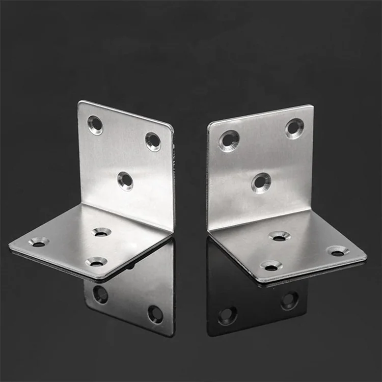 90 degree corner angle metal connecting bed brackets for wood