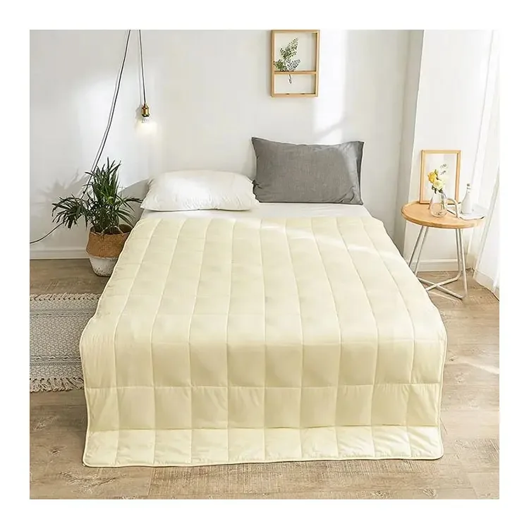 Comforting Sleeping Premium Dropshipping Anxiety Cotton Sensory Weighted Blanket For Adults