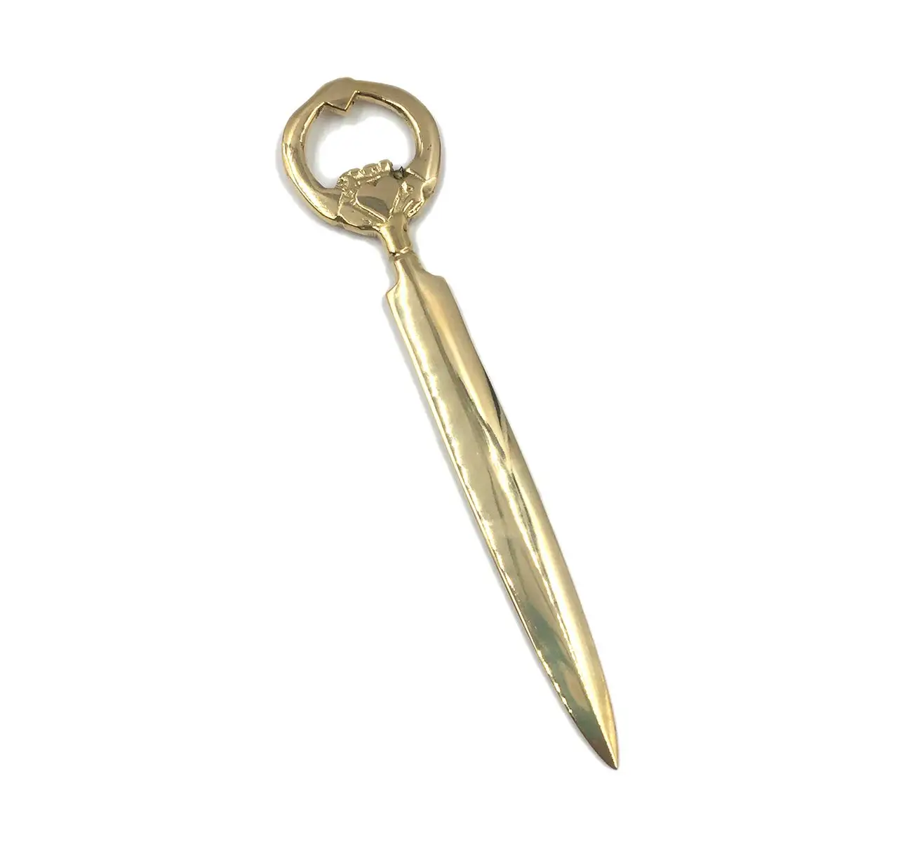 Indian Suppliers Of Brass Paper Cutter Polished Premium Quality Brass Paper Cutter Commercial Desktop Equipment Office Supplies