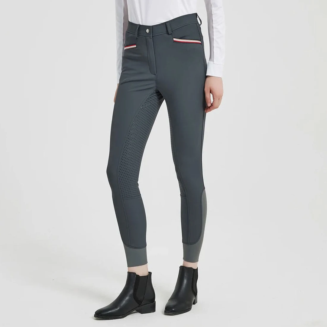 Custom Logo Wholesale Equestrian Riding Breeches Women Horse Riding Pants Equestrian Breeches