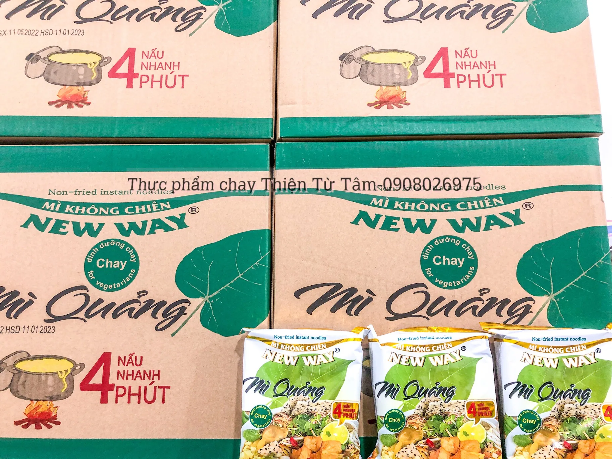 Viet Nam Hot Selling ISO 22000 - 2018 Vegetarian Quang noodles for the main meal 88g single bag wholesales High-quality