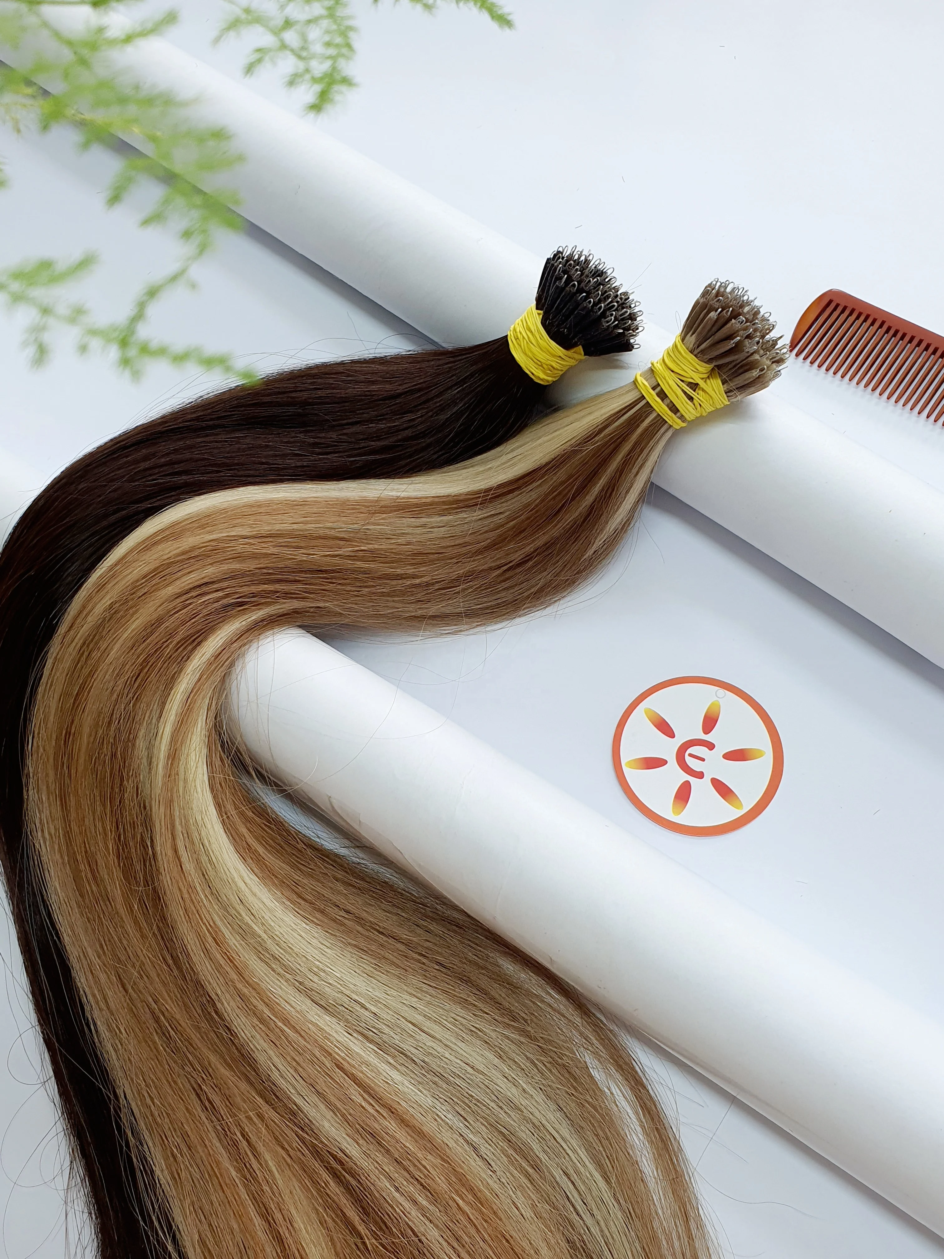 E-HAIR VIETNAM | Nano Keratin Tip Hair Extensions For Women , Hot Trend Color Of 2022 Virgin Vietnamese Human Hair