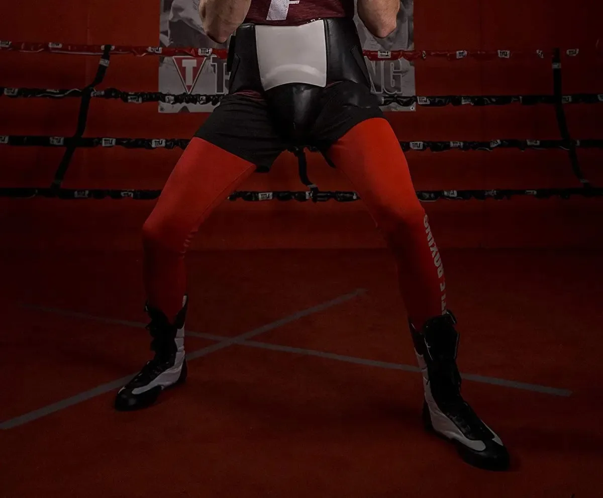 Groin Protector For Boxing Muay Thai Training Gear Men Leather Boxing Groin Guard