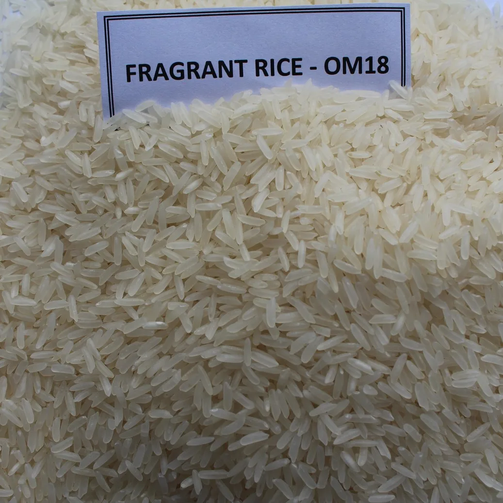 Fragrant  OM18/Jasmine rice white fragant rice from Loc Troi in Vietnam for EU market