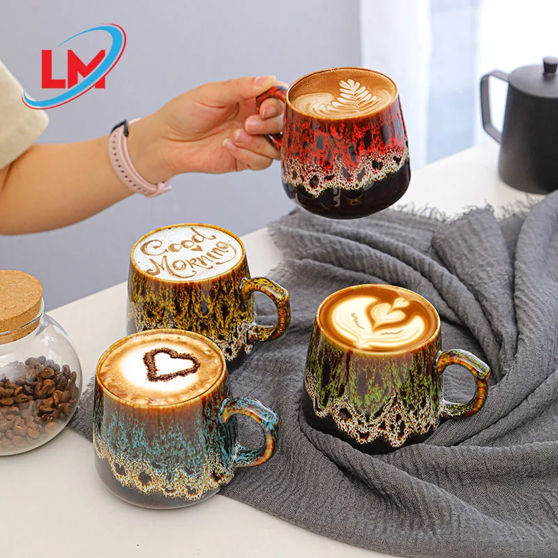 Керамические кружки для кофе Laimi Guangzhou керамические с квадратным дном