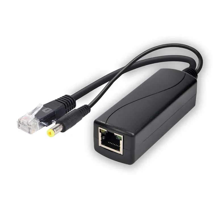 12V 2A PoE splitter 10/100M support IEEE802.3af/at
