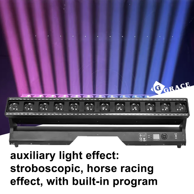 Igracelite 12x40W RGBW 4in1 LED Moving head Stage Bar Concert Stage Lighting DJ Lights