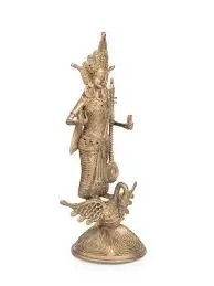Wholesale Supply Indian Handcrafted Traditional Brass Artifact for Worship Brass Artifact Sculpture from India