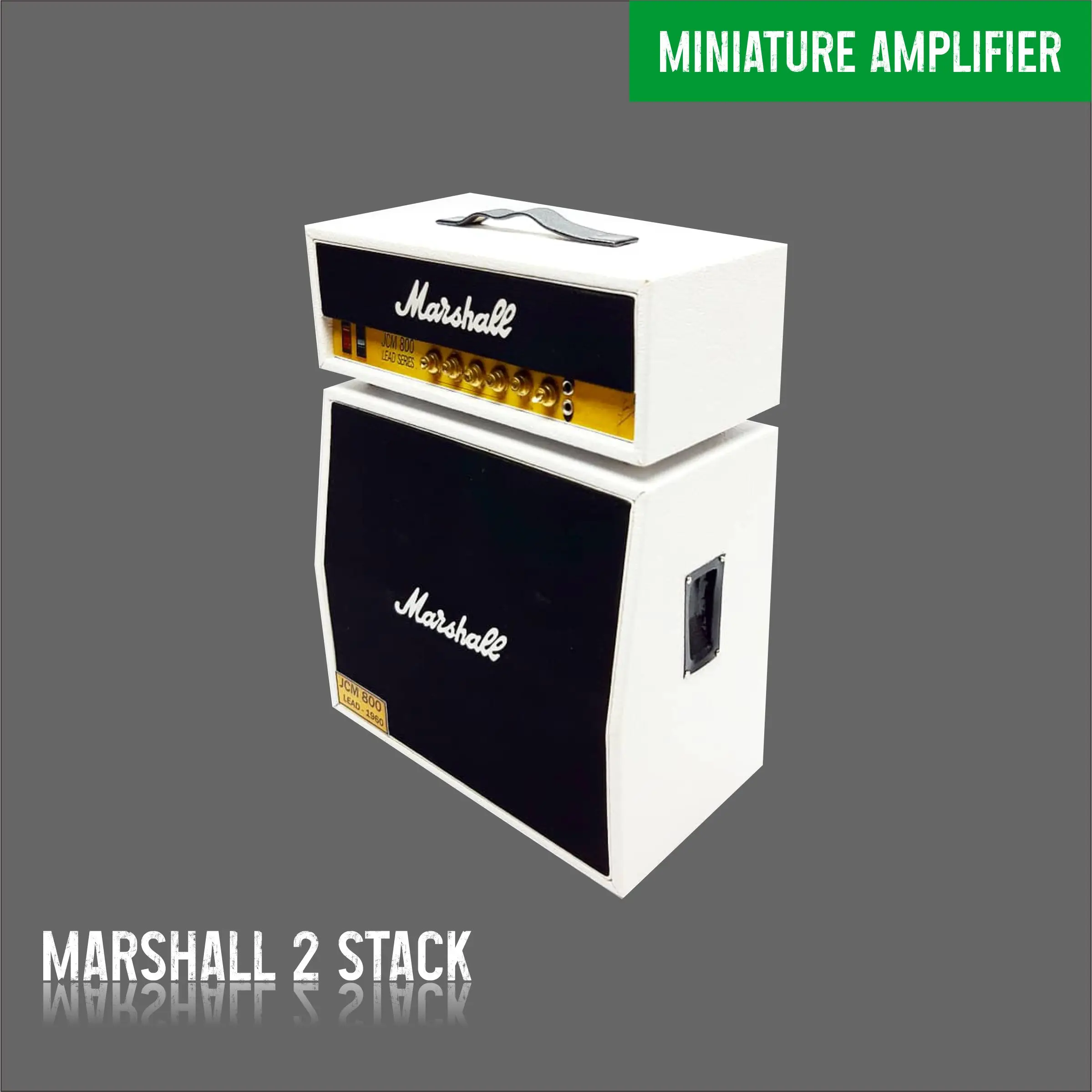 miniature amplifier speaker wooden hand made for home decoration