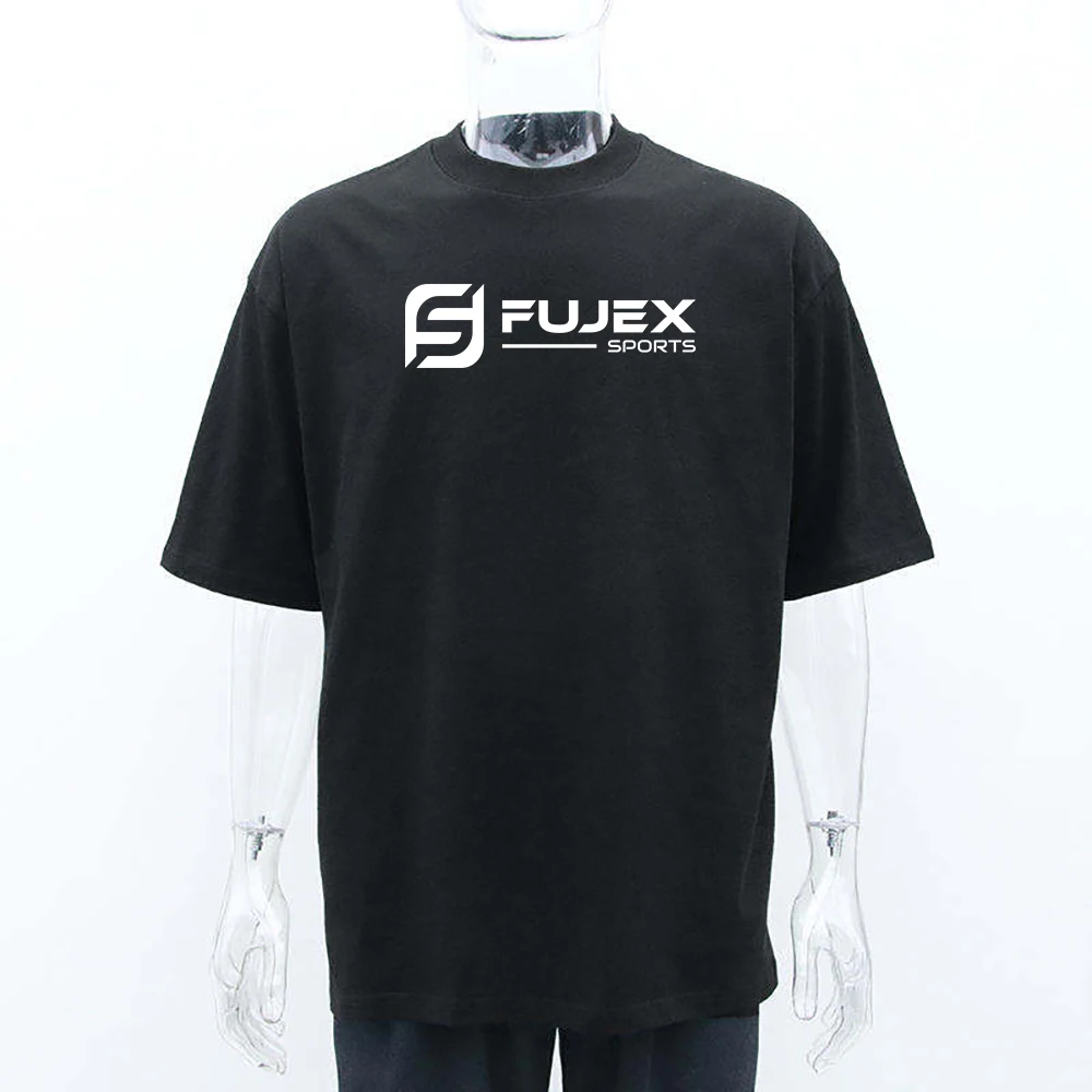 T-Shirt Custom Men High Quality Heavy 100% Bamboo Cotton Blank White Unisex Bulk Printing Plain Oversized T Shirts