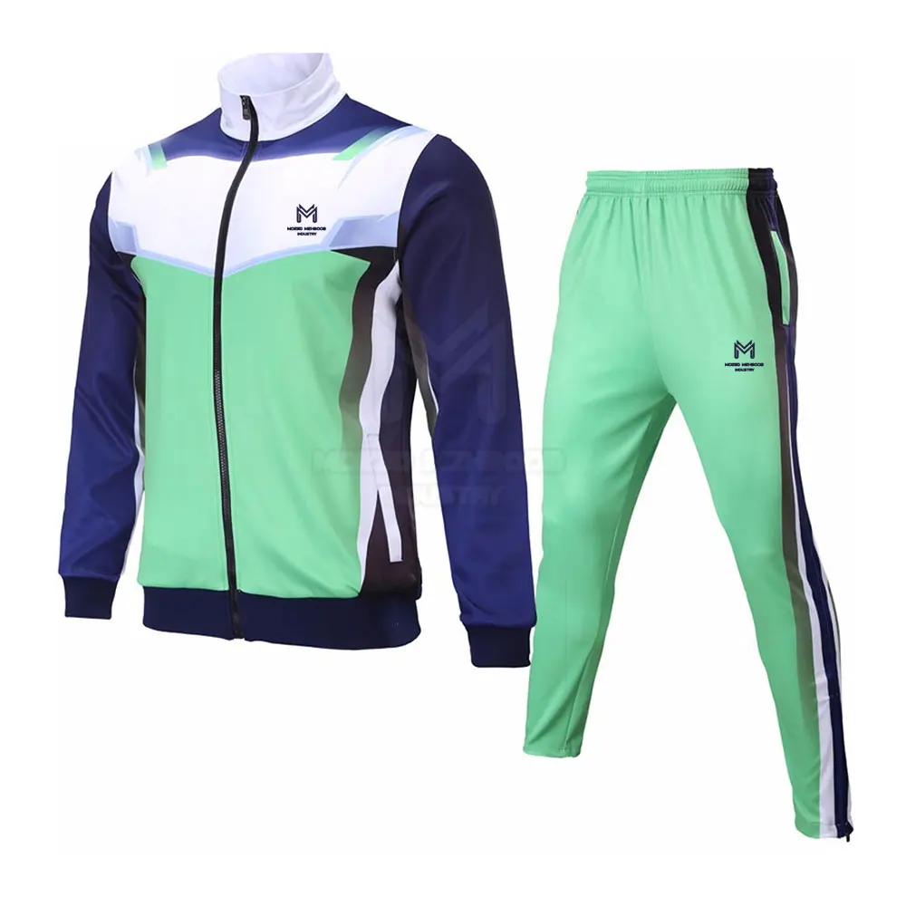 Made In Best Material New Trendy Tracksuit Set Slim Fit New Design Custom Made Men Sublimation Tracksuit