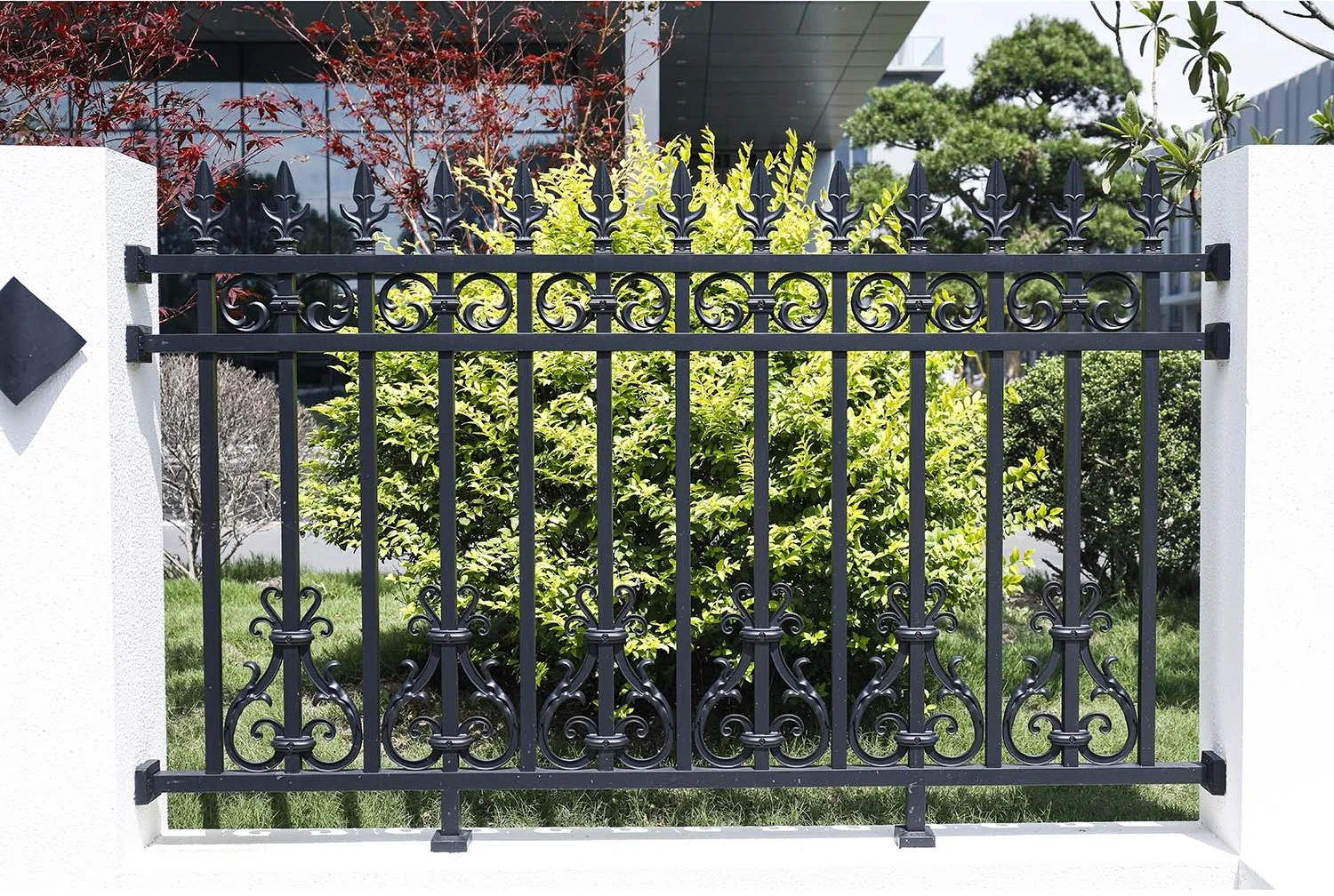 Hored Wholesale Price Aluminum Fence Panel Metal garden Gate Kit Decorative Event Fence Panel