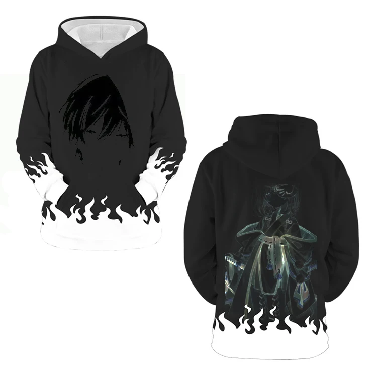 Hoodie custom design brand logo print label sublimation graphic anime men hoodie new design hot sale