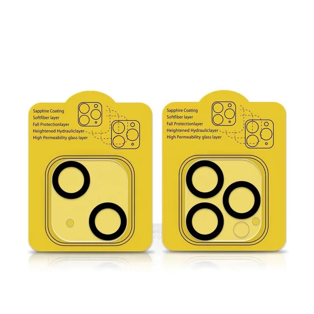 Premium Full Cover 9H 3D Tempered Glass Film For iPhone 11 12 13 14 Pro Max Camera Lens Protector