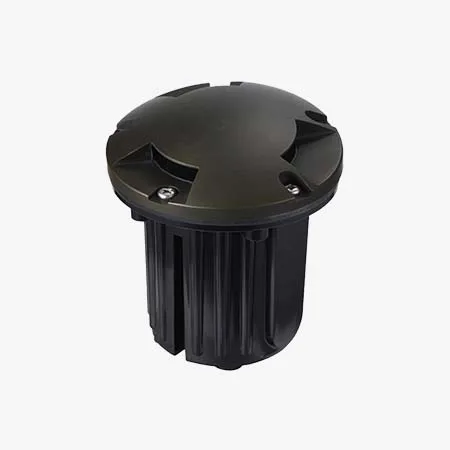 Ip65 Mr16 3 Way Source Recessed Buried In-ground Lights Die-cast Brass&pvc Antique Bronze Led Landscape Lighting Fixture