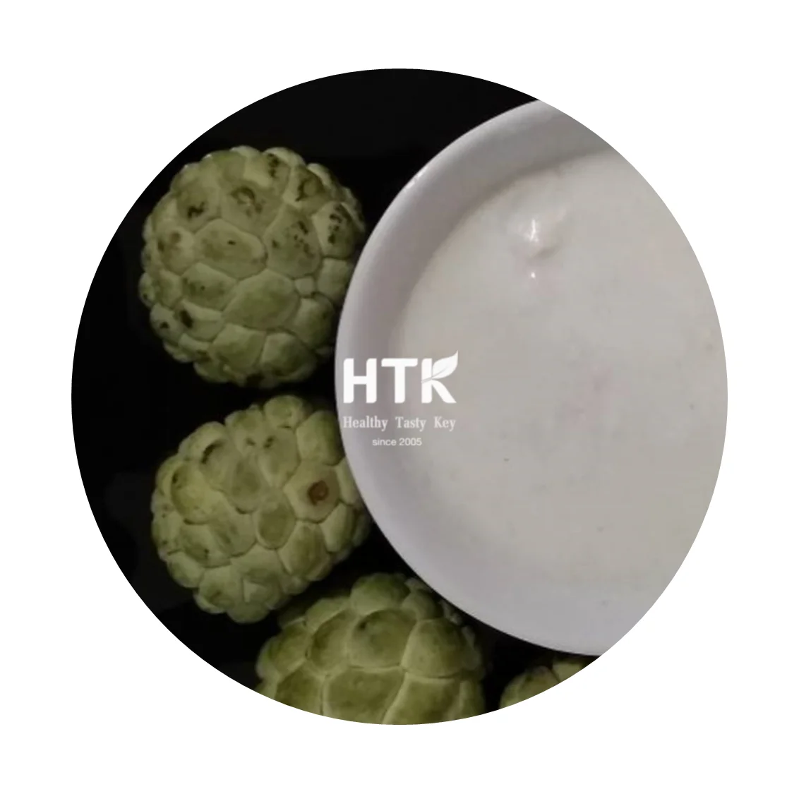 100% г. натуральный замороженный яблочный сок CHERIMOYA концентрат изготовленный во Вьетнаме от HTK FOODS для продуктов питания и напитков