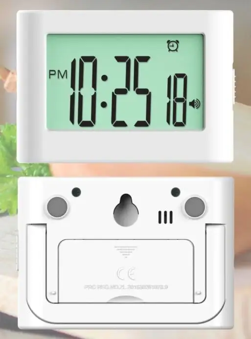 Jumbo Digital Timer 3 Selectable Alarm Clock Count Down Count up with Stand & Backlight
