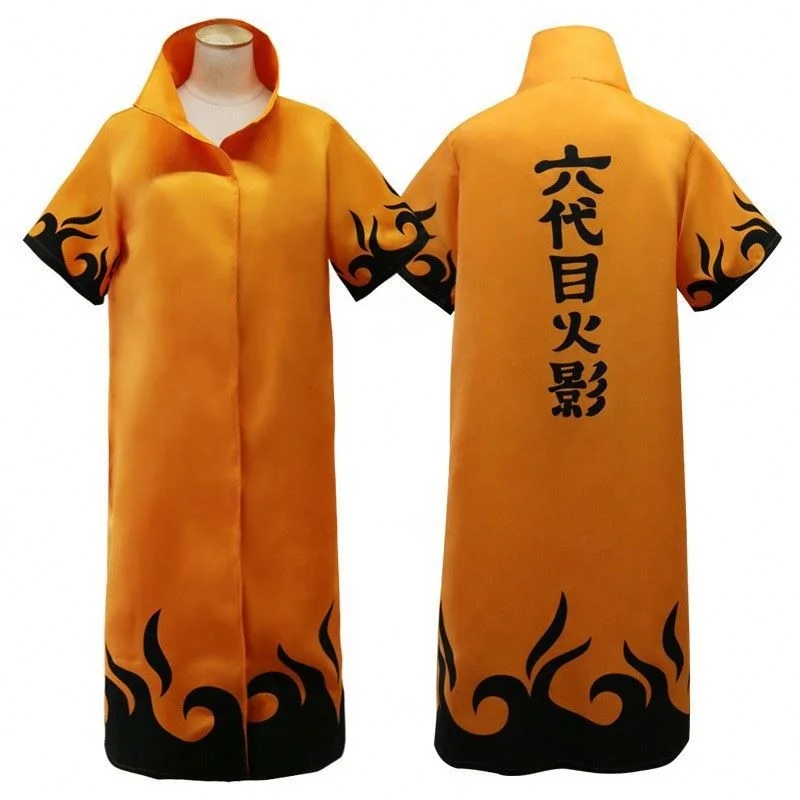 Japanese anime manga clothes akatsuki cloak cosplay costume red cloud robe four generations six 4th generations halloween cloak
