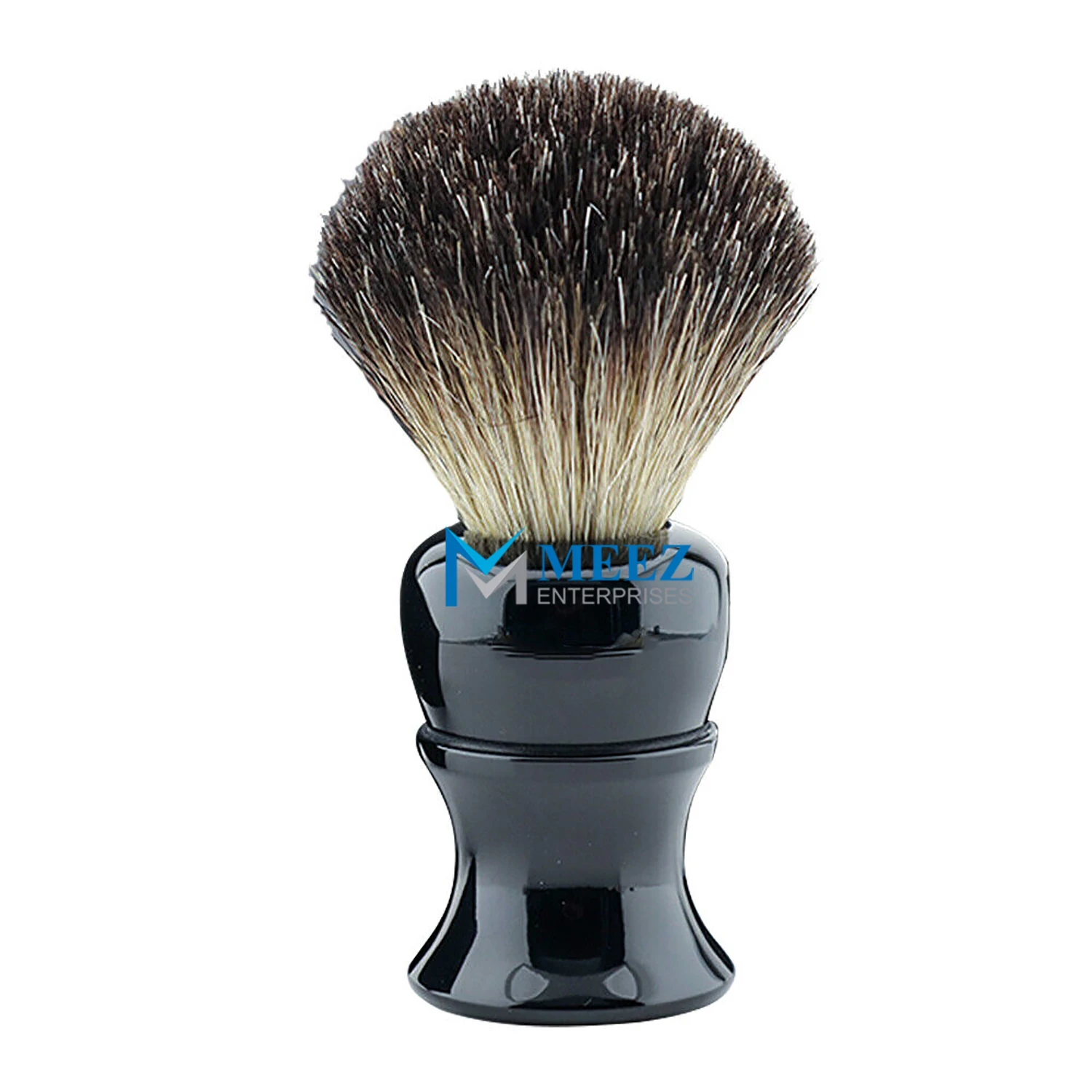 Black Badger Hair Shaving Bristle Brush Luxury Shave Resin Handle Custom Log Shaving Brush Tool